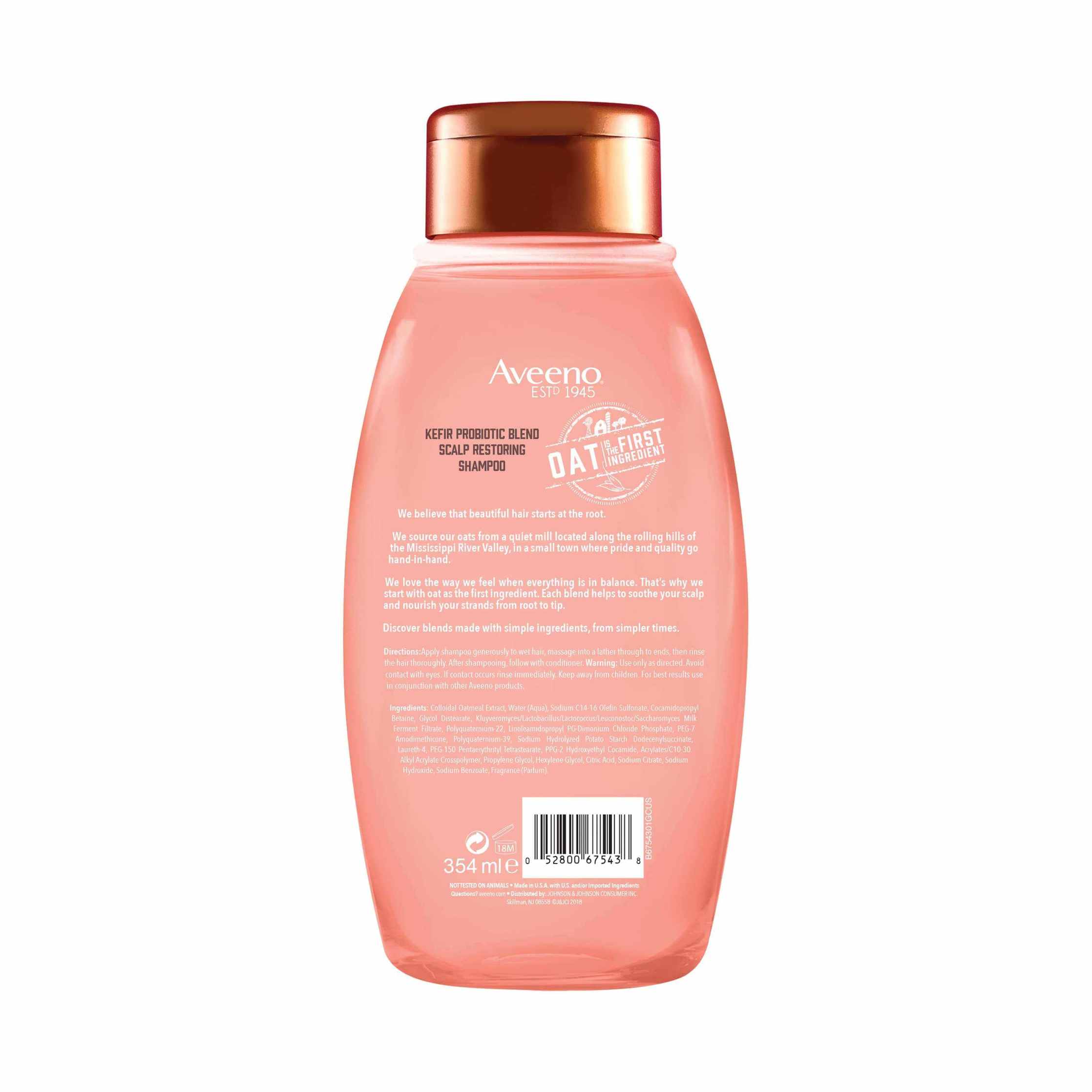 Kefir Probiotic Blend Nourishing Shampoo | AVEENO®