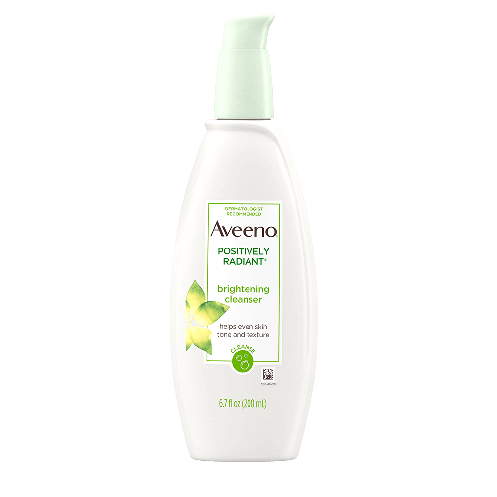 legetøj mord solopgang Discontinued Positively Radiant Skin Brightening Facial Cleanser | AVEENO®