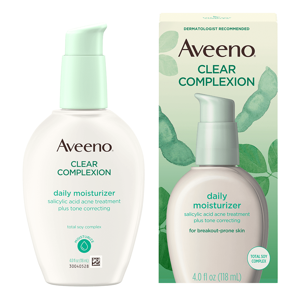 Clear Complexion Daily Moisturizer with Soy | AVEENO®