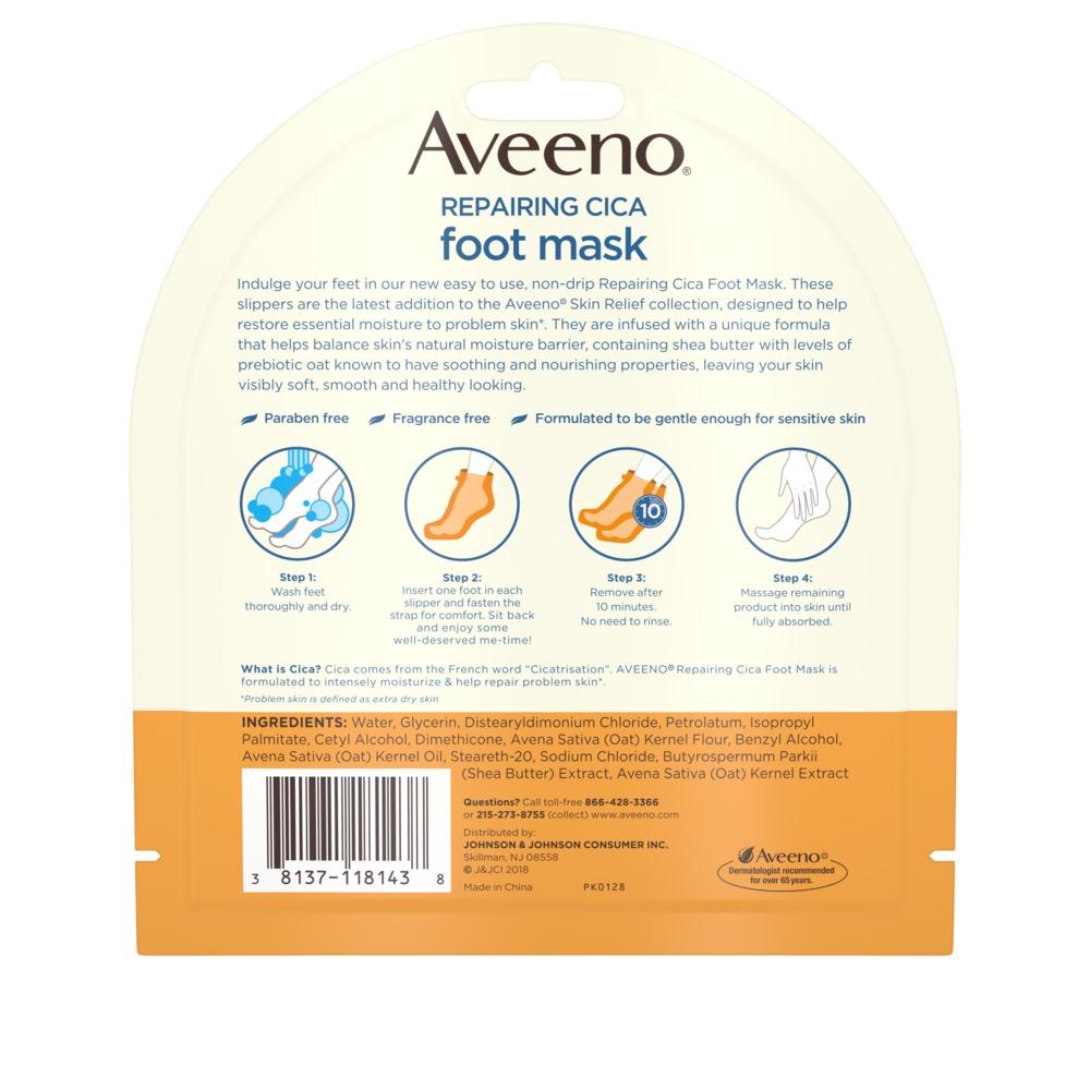 AVEENO® Repairing CICA Foot Mask