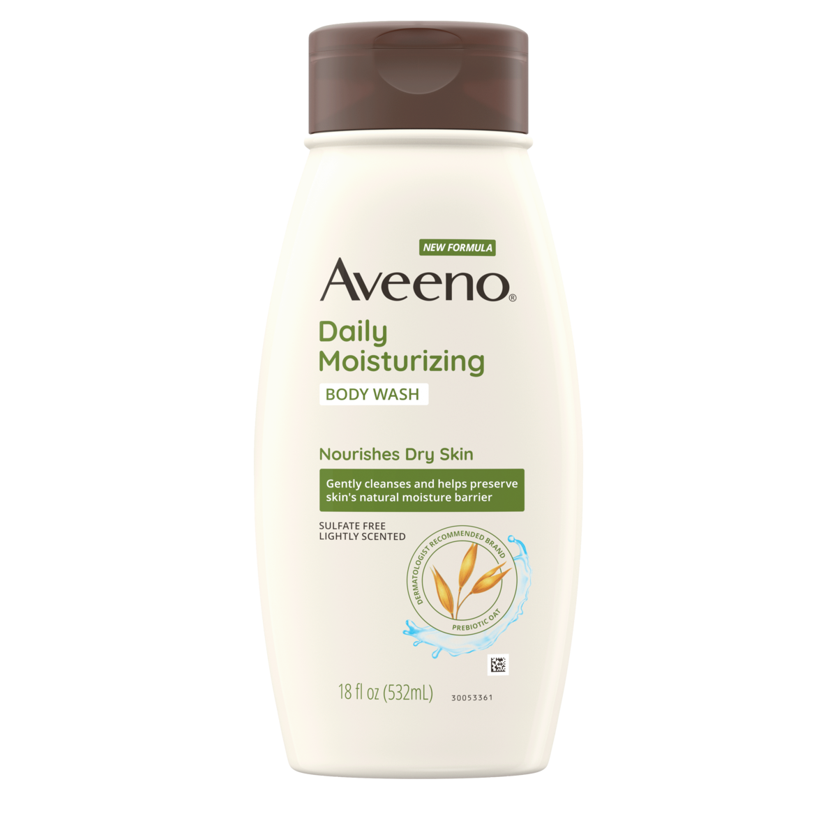 Aveeno Daily Moisturizing Body Wash with Prebiotic Oat Front