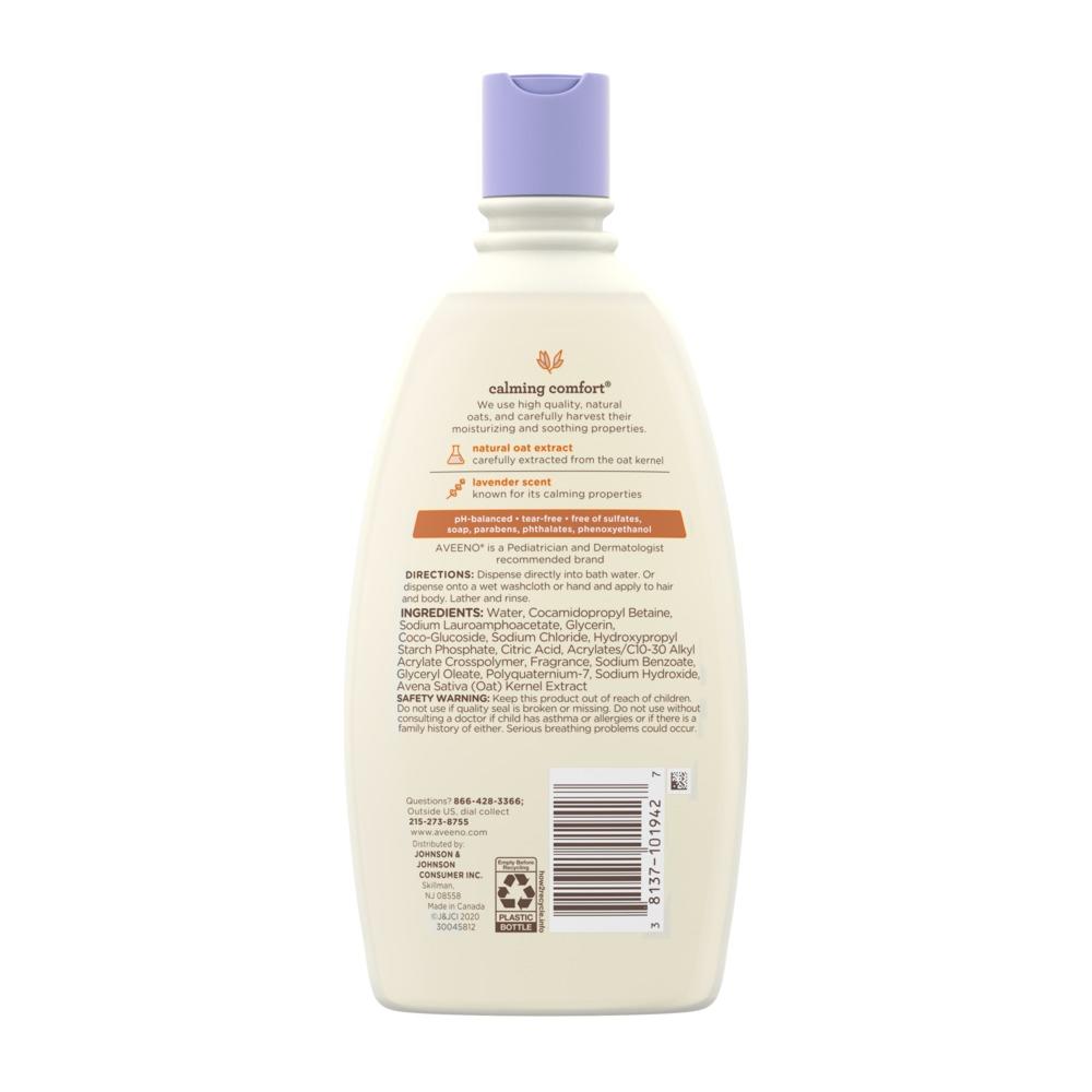 aveeno baby gentle wash & shampoo with natural oat extract