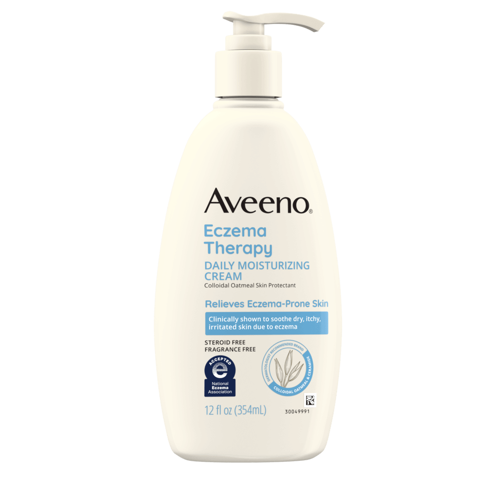 Aveeno Eczema Therapy Soothing Cream, Steroid-Free Front