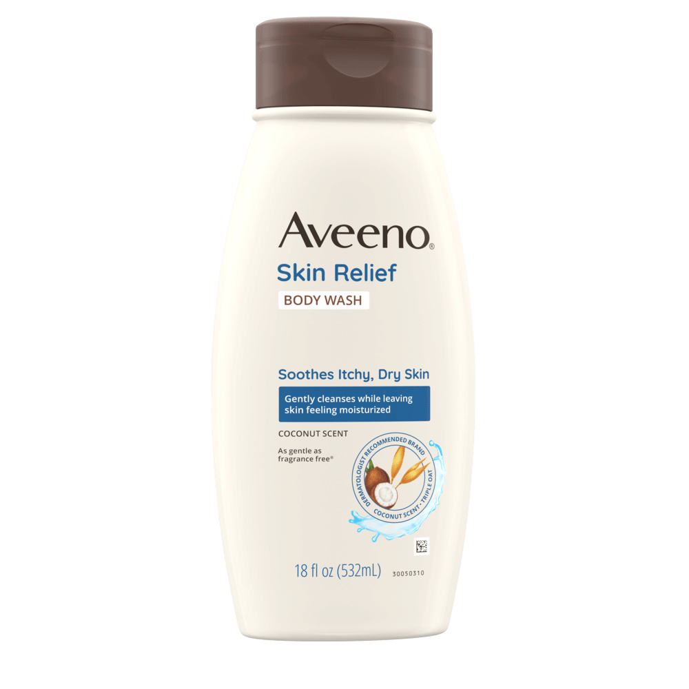 Aveeno Skin Relief Oat Body Wash with Coconut Scent Front