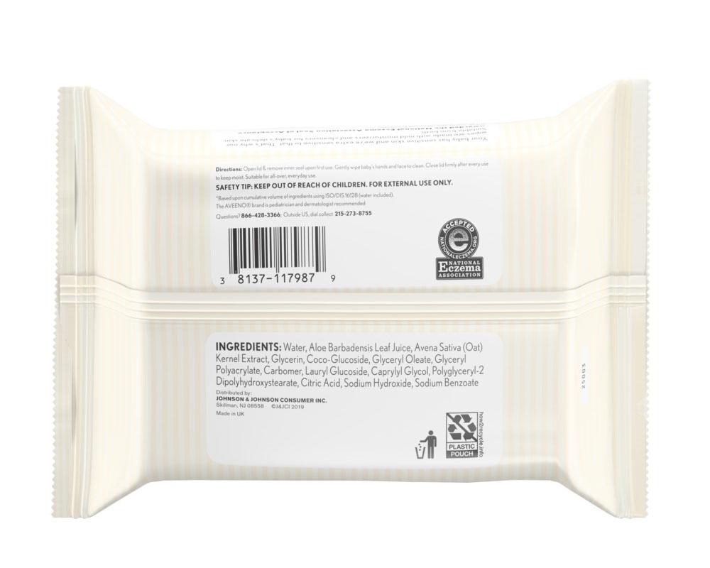 Baby Hand & Face Wipes for Sensitive Skin