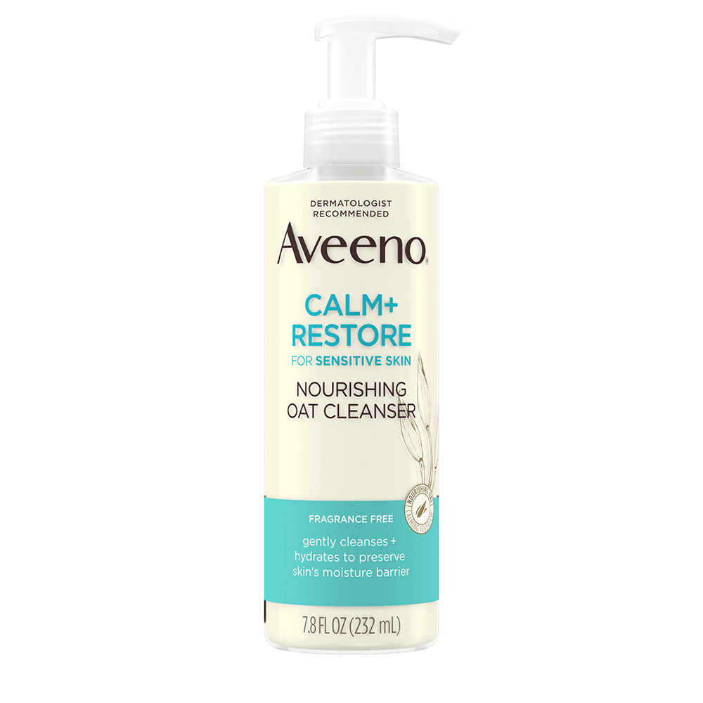 Aveeno Calm + Restore Nourishing Oat Sensitive Skin Cleanser