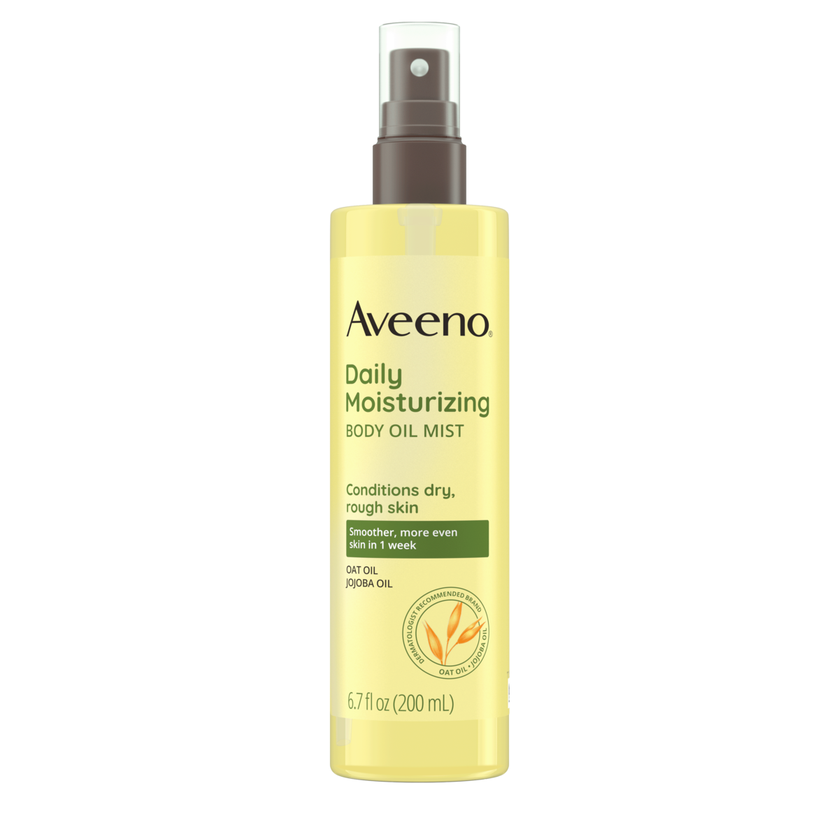 Aveeno Daily Moisturizing Body Oil Mist with Oat Oil Front