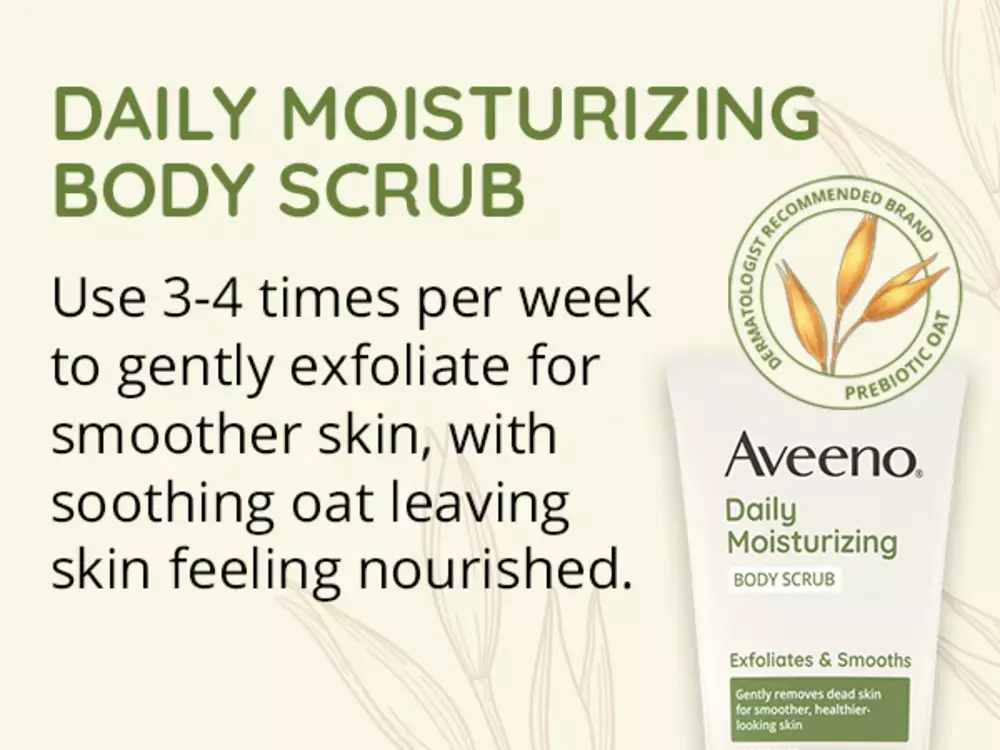 Aveeno Daily Moisturizing Exfoliating Body Scrub Carousel 1