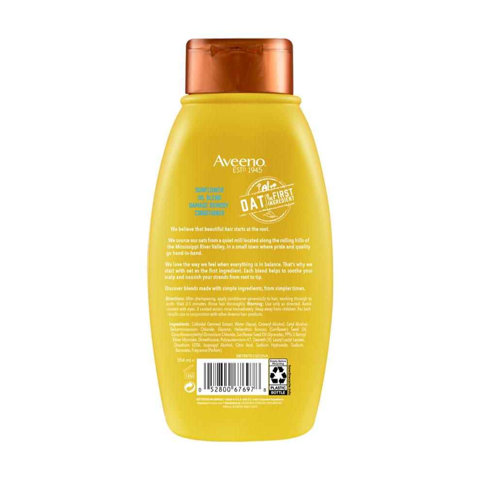 Aveeno® Sunflower Blend Conditioner Bottle Back