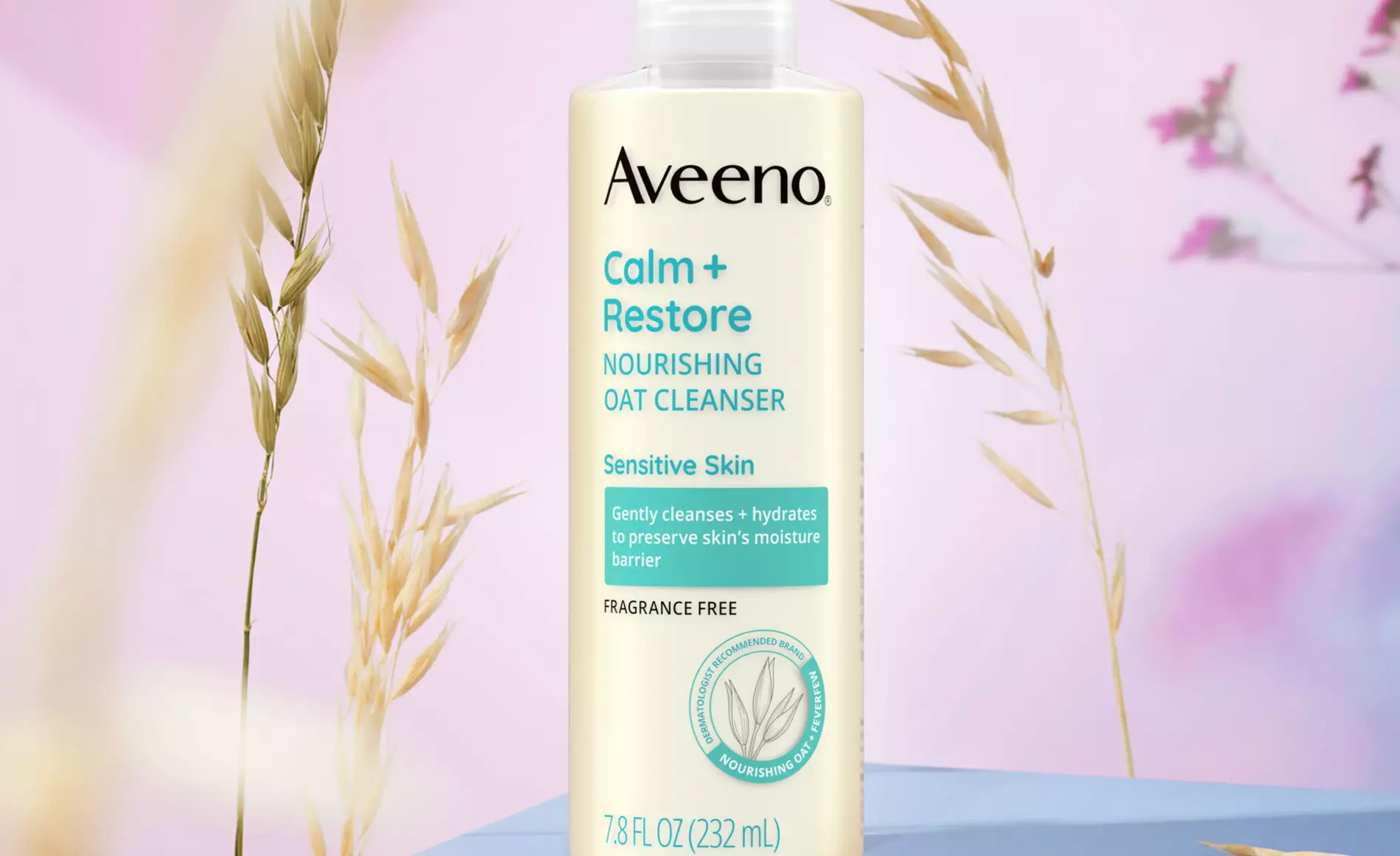 Aveeno Facial Cleanser Banner