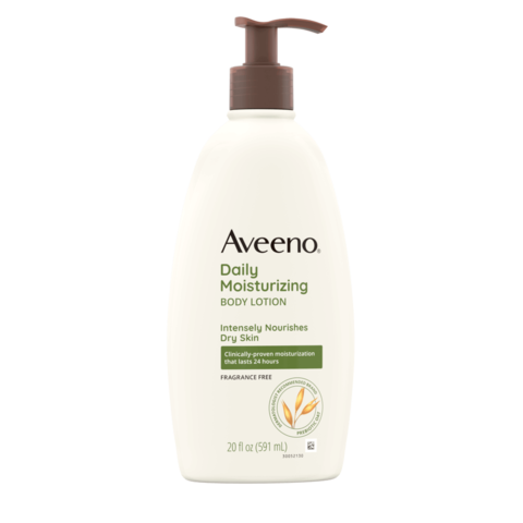 Aveeno Daily Moisturizing Body Lotion with Soothing Oat Front