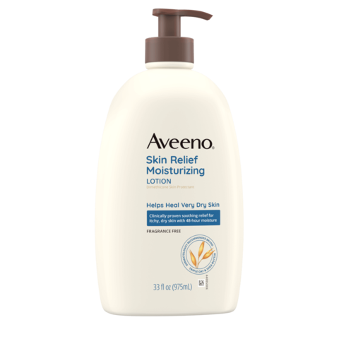 Aveeno Skin Relief Moisturizing Lotion for Very Dry Skin Front