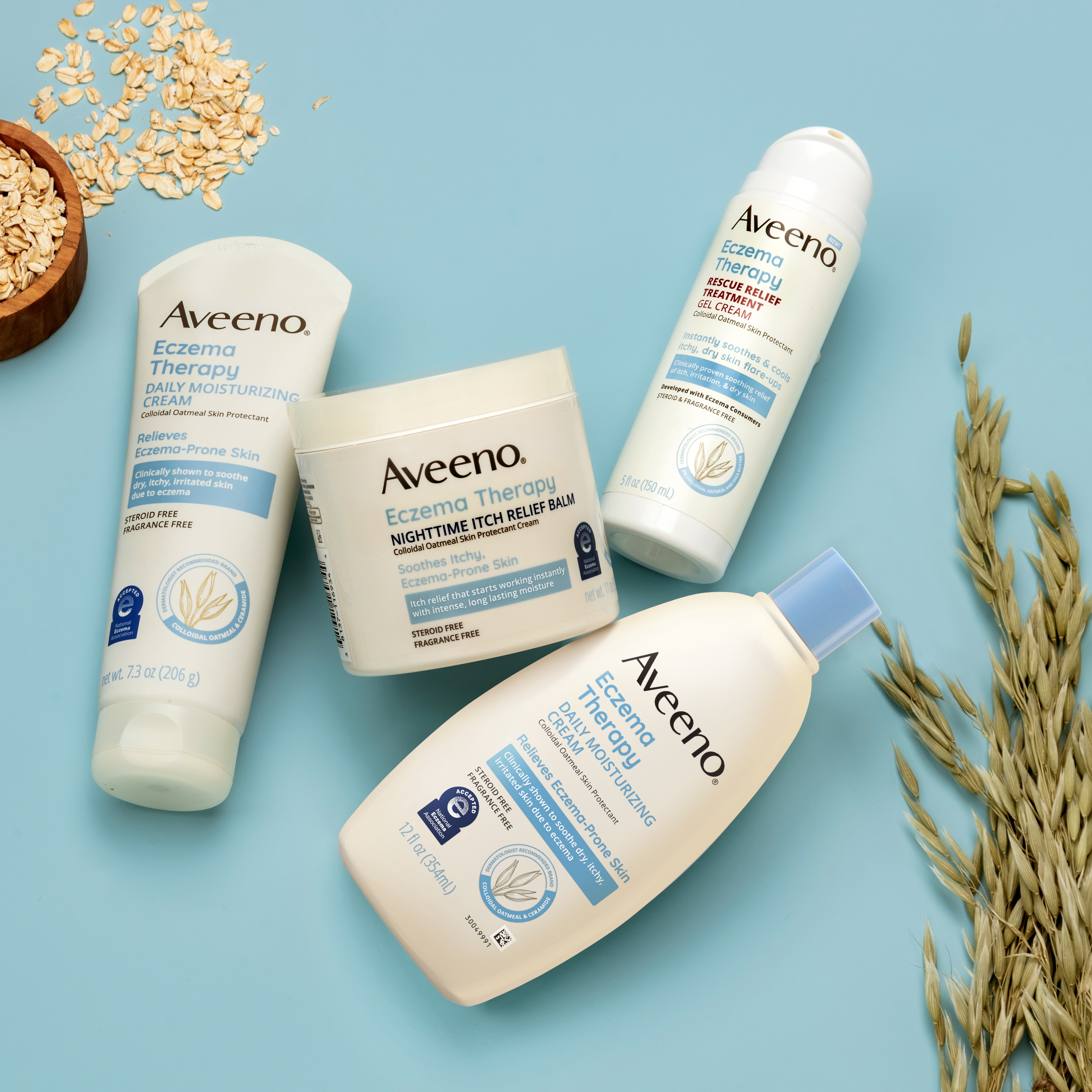 Aveeno Eczema Therapy Product Line